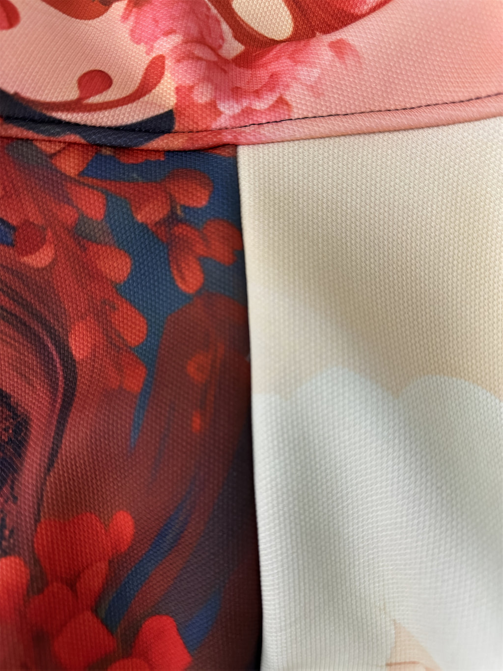 Japanese Art Wave Pattern Printed Fashion Men's Thick Winter Warm Zipper Hooded Coat
