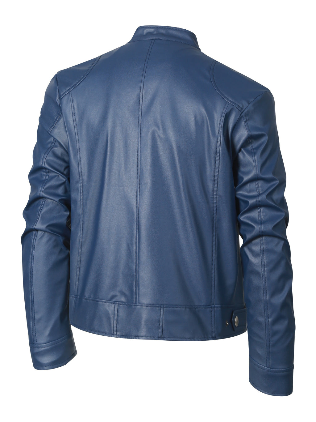 New Autumn/Winter Men's Jacket, European/American Style Motorcycle Jacket, Men's Stand Collar Windproof Winter Outerwear