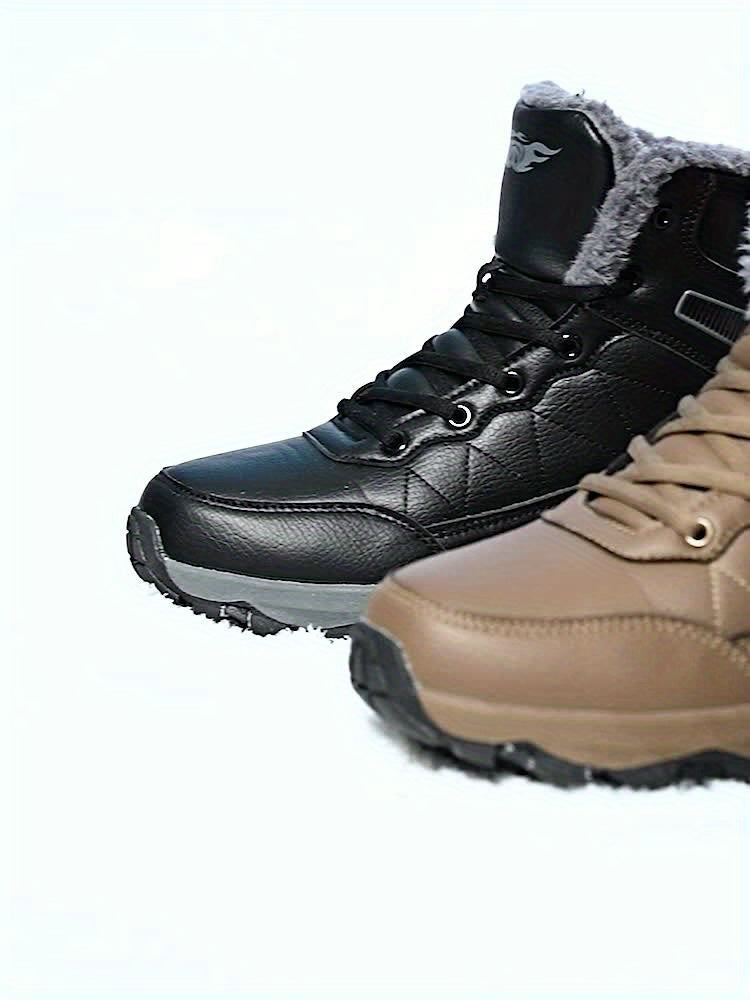 Winter New Fashion Men's Hiking Shoes Snow Boots Outdoor Casual Sports Shoes Large Size 39-48