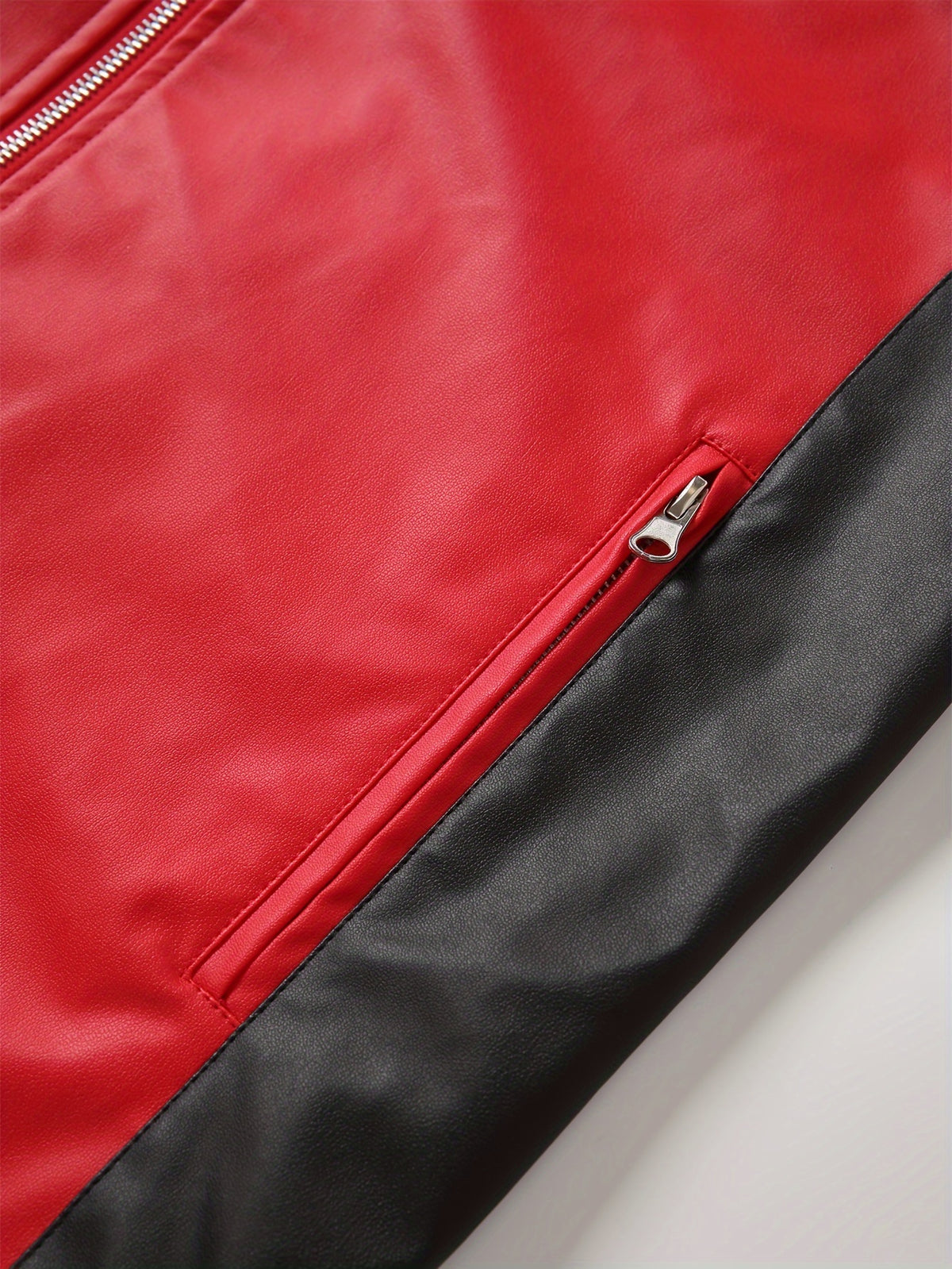 New Autumn/Winter Men's Jacket, European/American Style Motorcycle Jacket, Men's Stand Collar Windproof Winter Outerwear