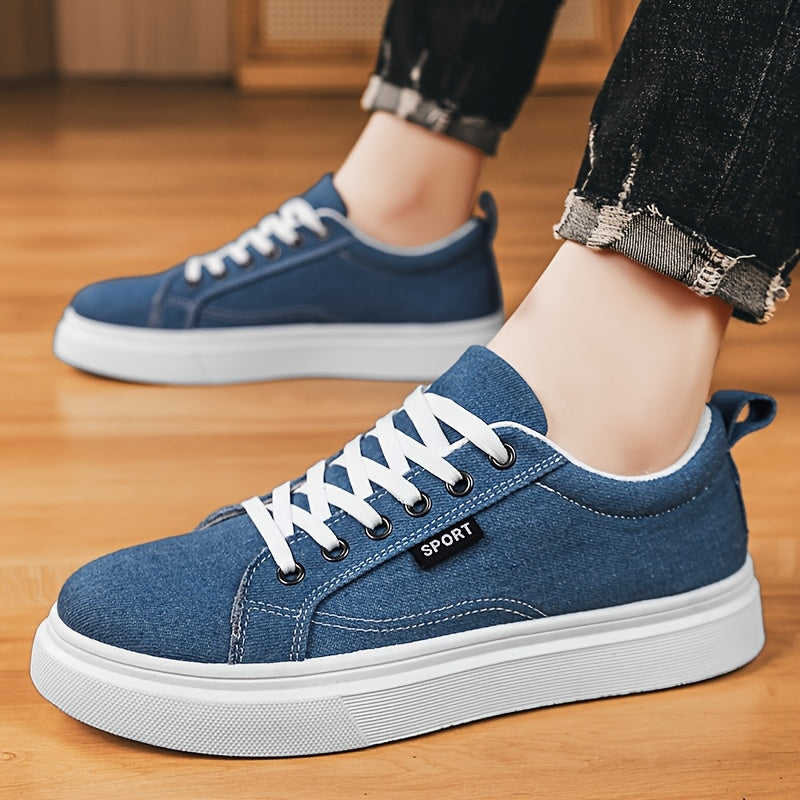 Men'S Canvas Shoes, Student Casual Shoes, Trendy Skateboard Shoes, Versatile Athletic Sneakers
