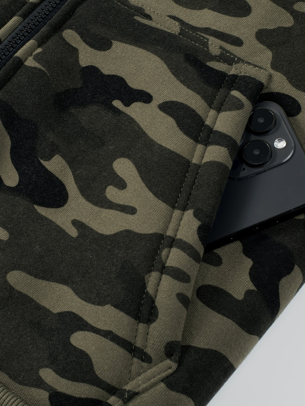 Men'S Composite Fleece Camouflage Winter Warm Fashion Hoodie, Hunting