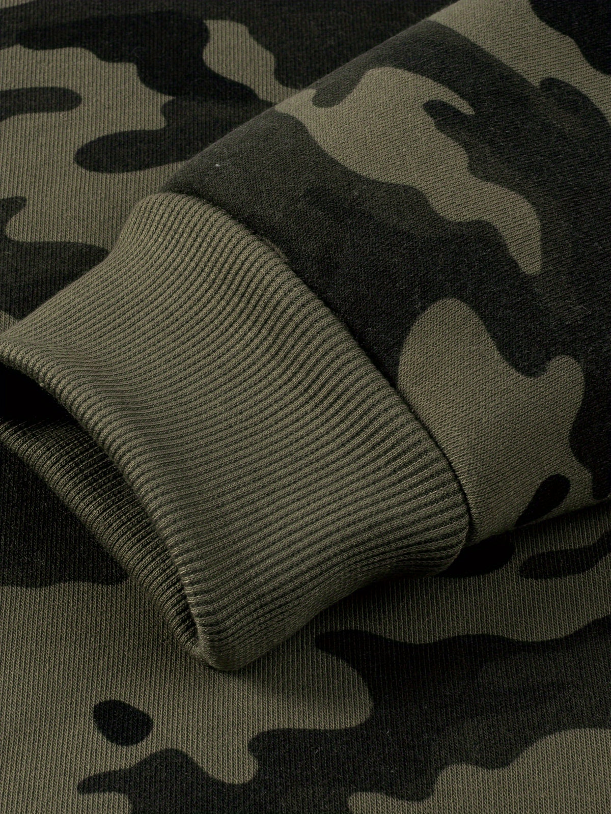 Men'S Composite Fleece Camouflage Winter Warm Fashion Hoodie, Hunting