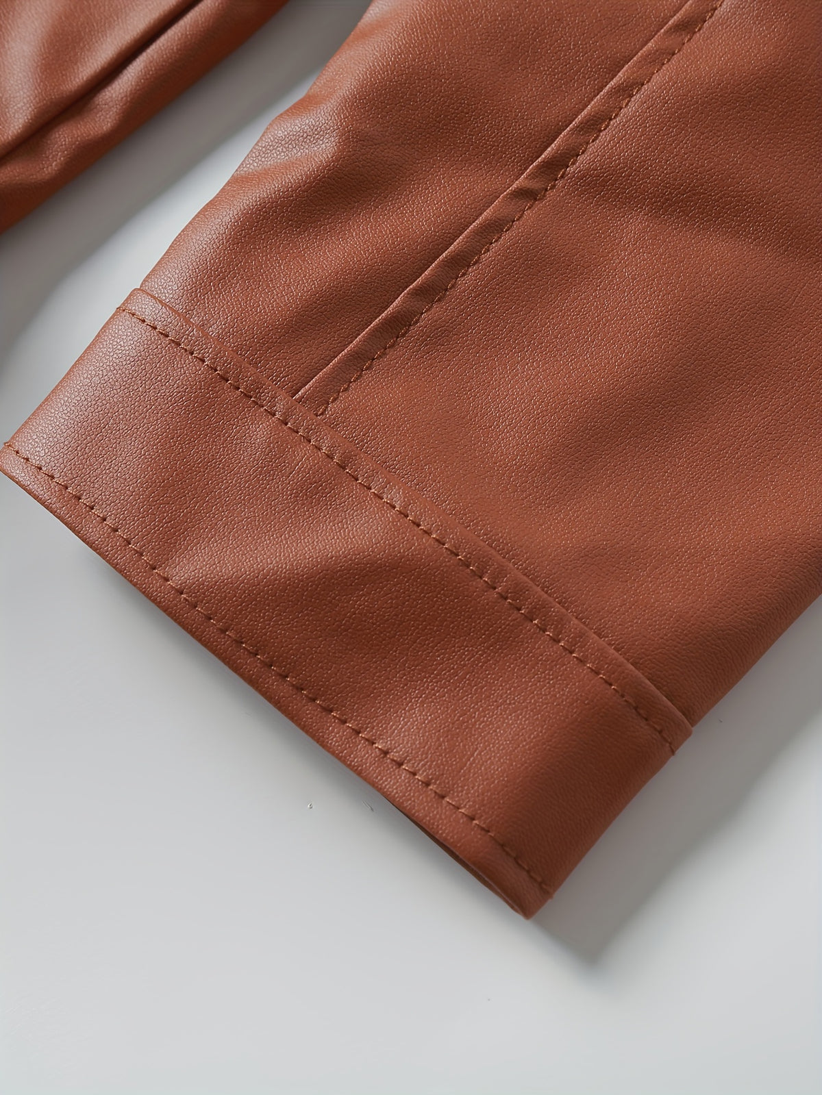 New Autumn/Winter Men's Jacket, European/American Style Motorcycle Jacket, Men's Stand Collar Windproof Winter Outerwear