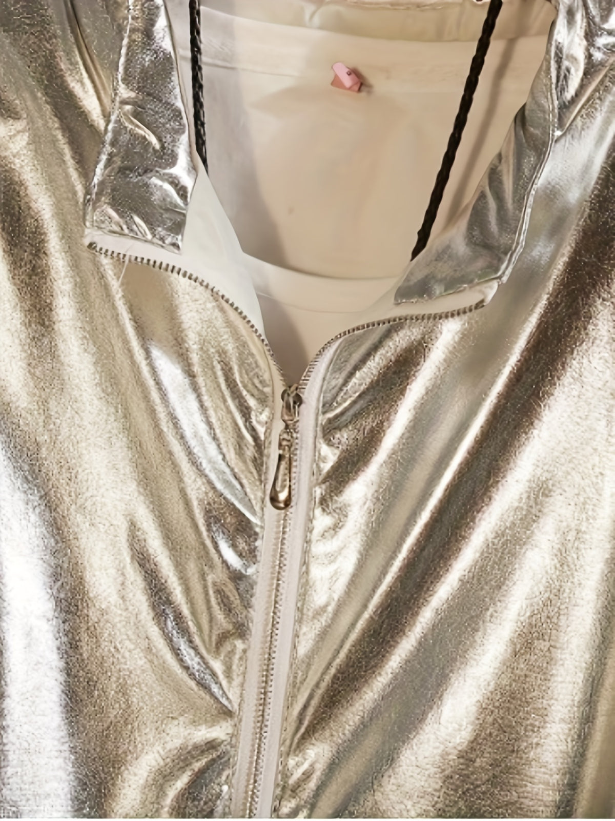 Men'S Stage Performance Fashion Party Gathering Nightclub Style Bronzing Jacket Golden Silvery Purple Jacket