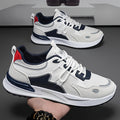 [Men's Sports Shoes] Mesh Summer Men's Casual Trendy Sports Shoes - Breathable Running Sneakers for Students with Thick-Sole Dad Shoes