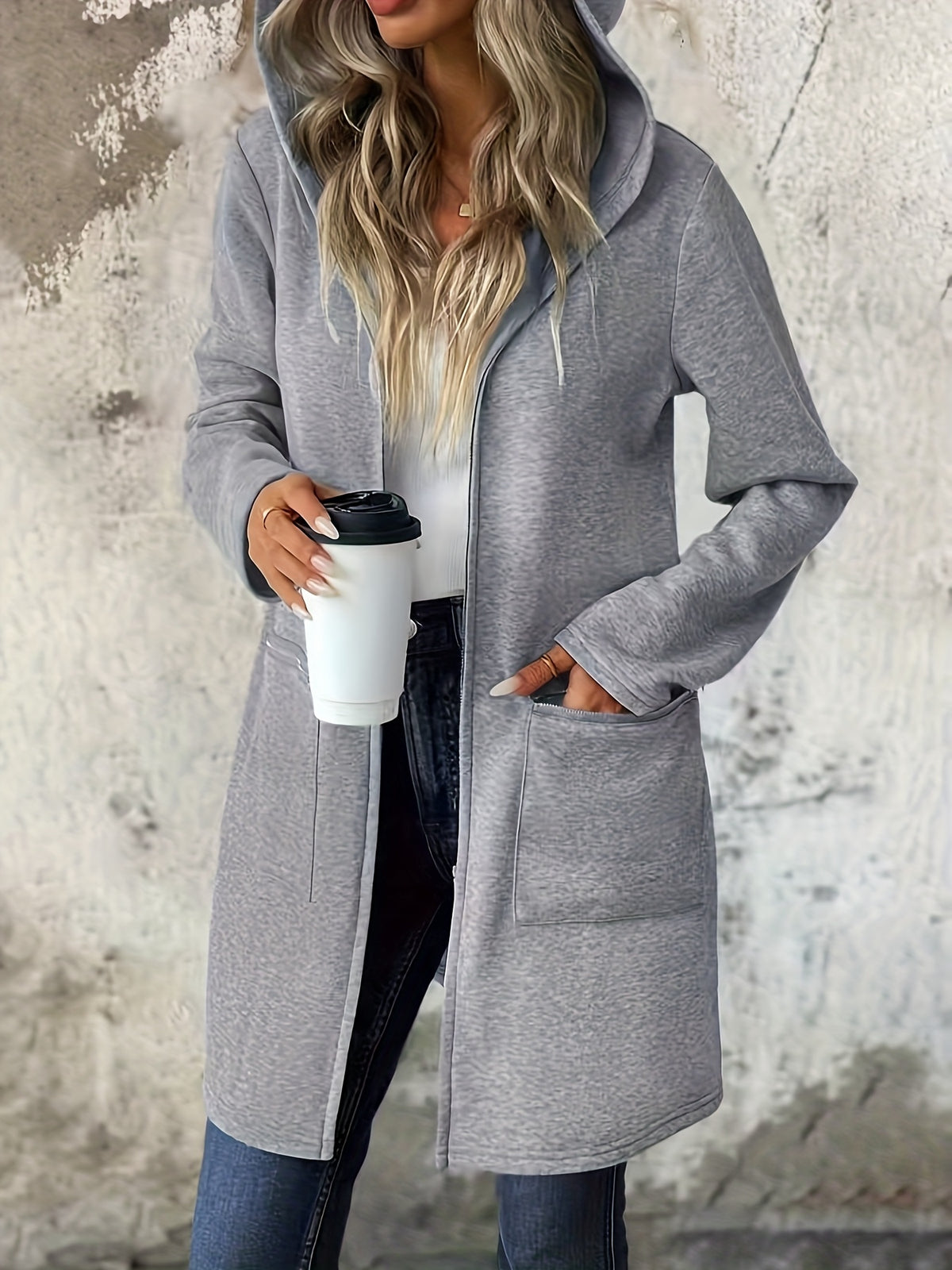 Women's Fashion Zip-Up Jacket