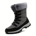 Men's Snow Boots, -Lined, Thickened Outdoor Hiking Shoes Casual Footwear