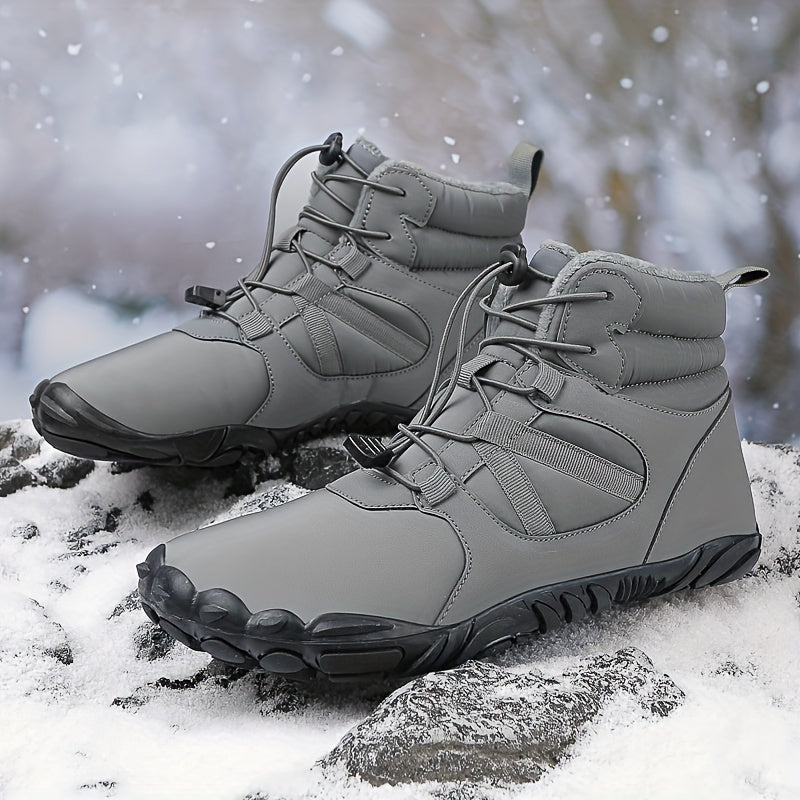Fleece-Lined Warm Lightweight Comfortable Breathable Anti-Slip Fashion Men Women Snow Boots