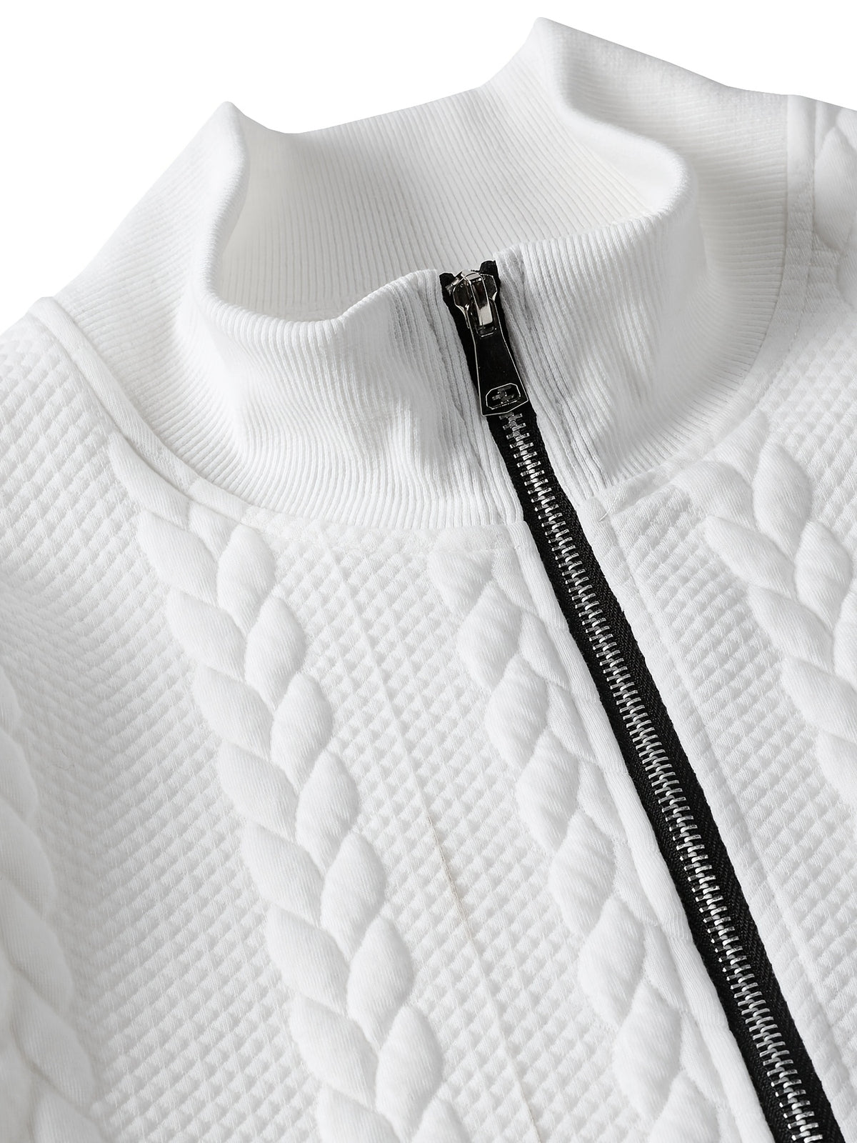 Men's Fashion Casual Elegant Medium Stretch Cardigan, Men's Casual Full-Zip Cardigan, Spring/Autumn Jacquard Casual Jacket with Jacquard Design, Suitable for All-Season Wear, Ideal for Casual and Formal Outfits, Fashionable Jacquard with Striped Knit