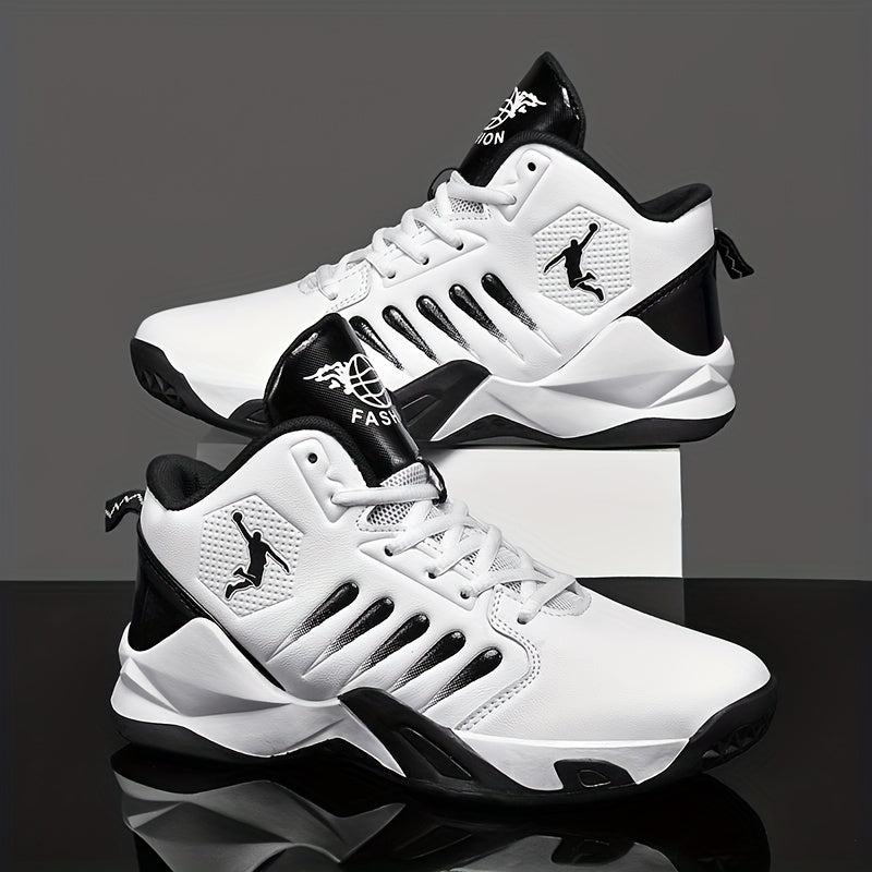 Breathable Men's Sports Basketball Shoes - Lightweight Non-Slip Sneakers for Running, Walking, and Training Couple Style Large Size Athletic Footwear Spring Summer Vacation Gift