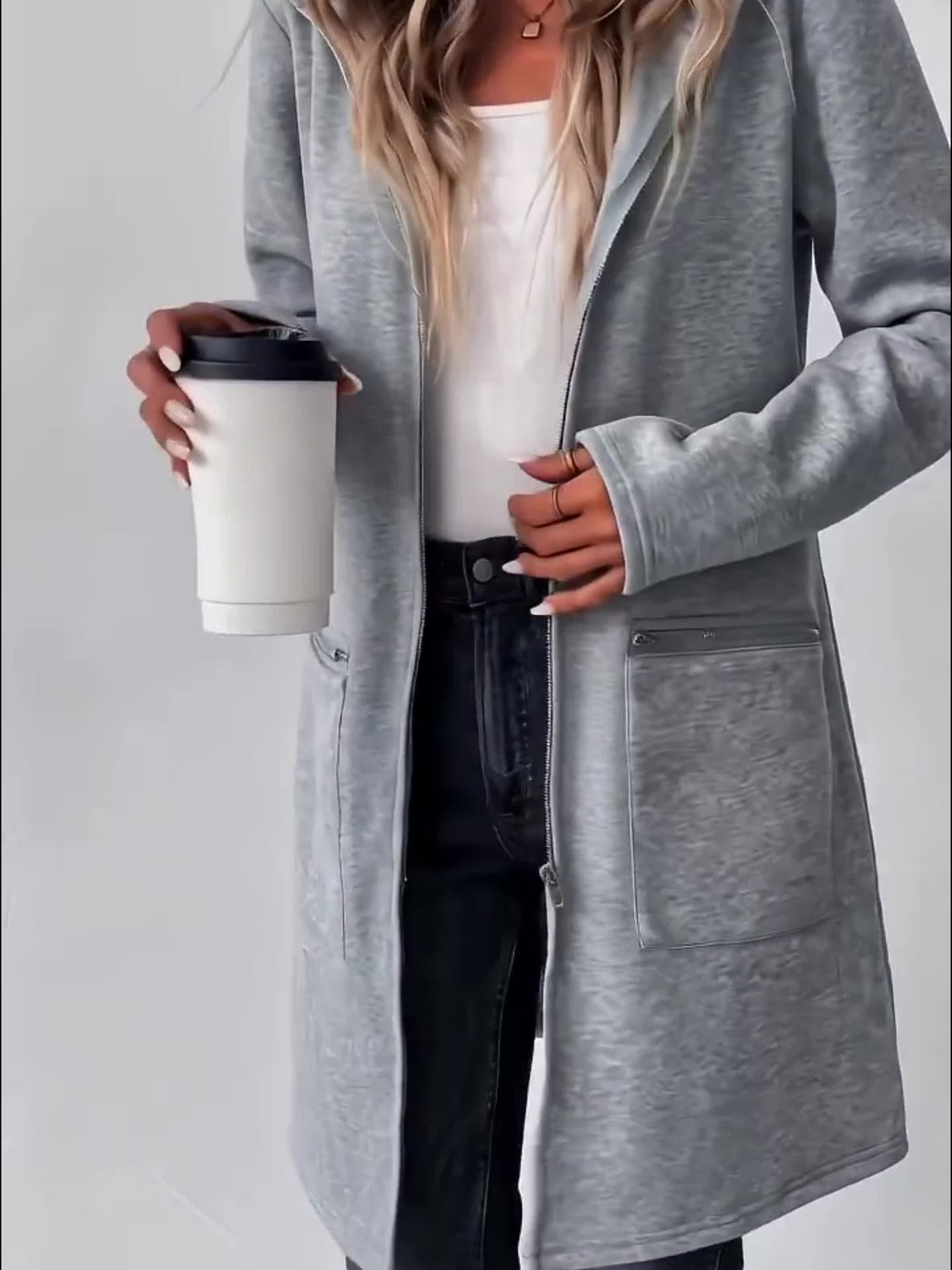 Women's Fashion Zip-Up Jacket