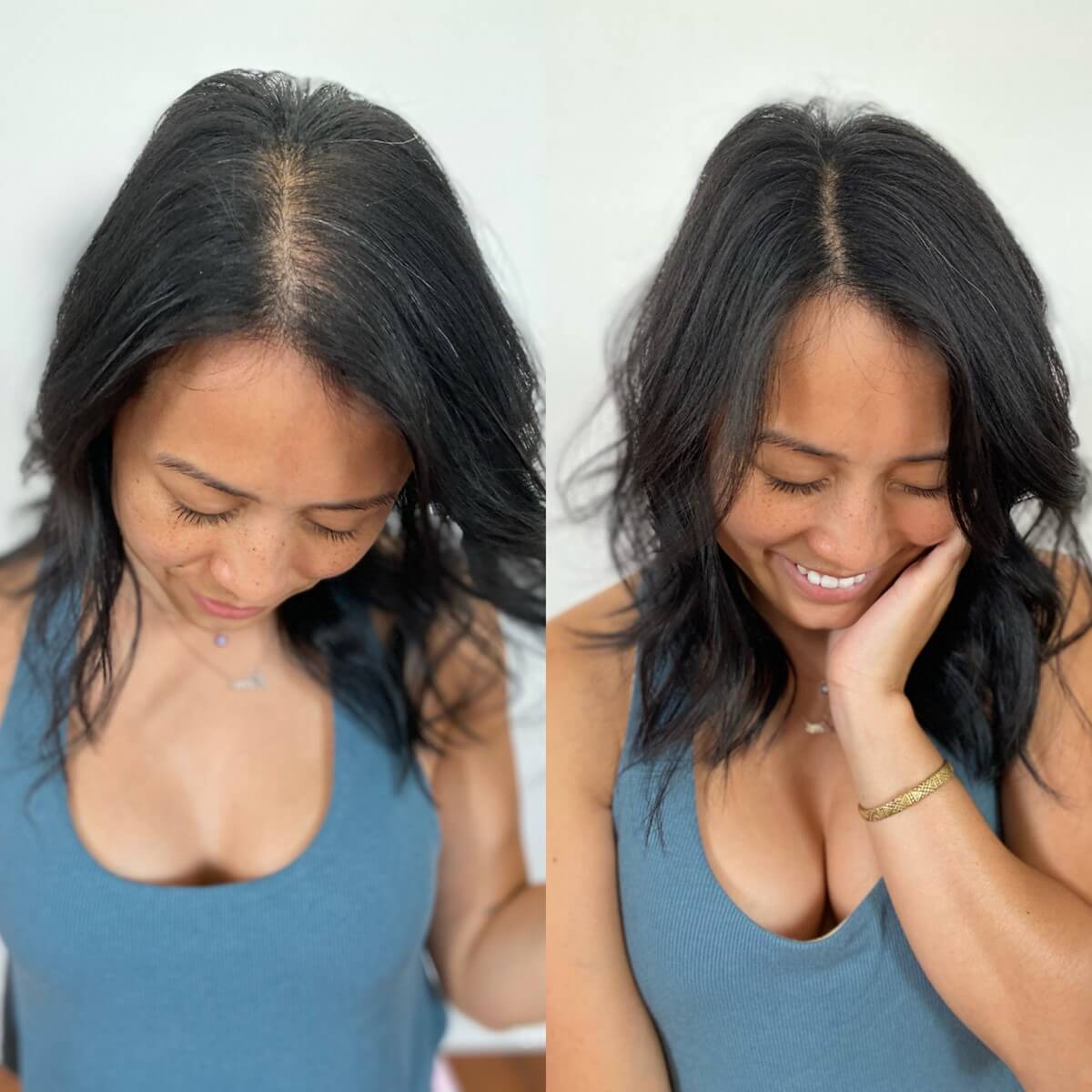 Nanofibre Toppik 12g + Fixativ Fiberhold = Păr vizibil mai des în câteva secunde – fără operații, fără trucuri!