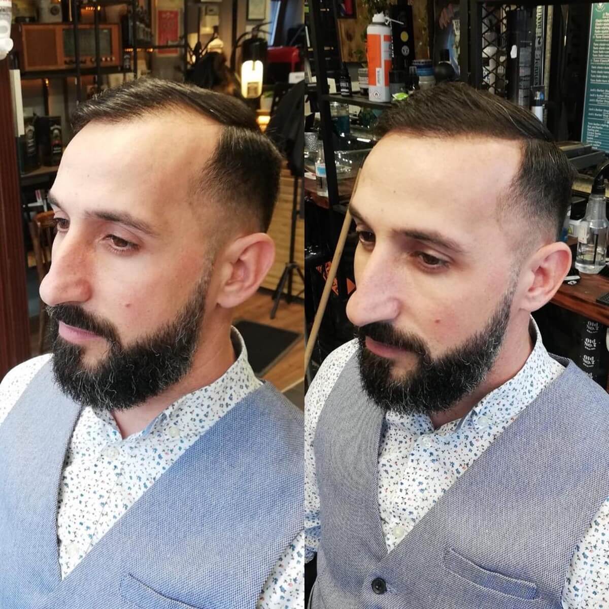 Nanofibre Toppik 12g + Fixativ Fiberhold = Păr vizibil mai des în câteva secunde – fără operații, fără trucuri!