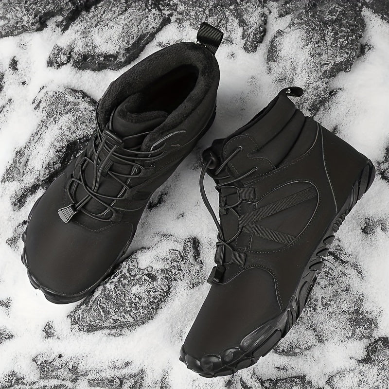 Fleece-Lined Warm Lightweight Comfortable Breathable Anti-Slip Fashion Men Women Snow Boots