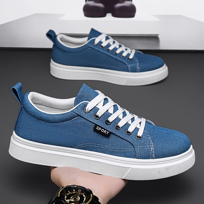 Men'S Canvas Shoes, Student Casual Shoes, Trendy Skateboard Shoes, Versatile Athletic Sneakers
