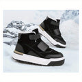 Men'S High-Top Fashion Comfort Casual Shoes, Warm Faux Cover Ankle Boots with Easy Fastener, Pointed Toe, All-Season Versatile for Business and Leisure, Business Casual Footwear | Pointed Toe Boots | Durable Rubber Sole