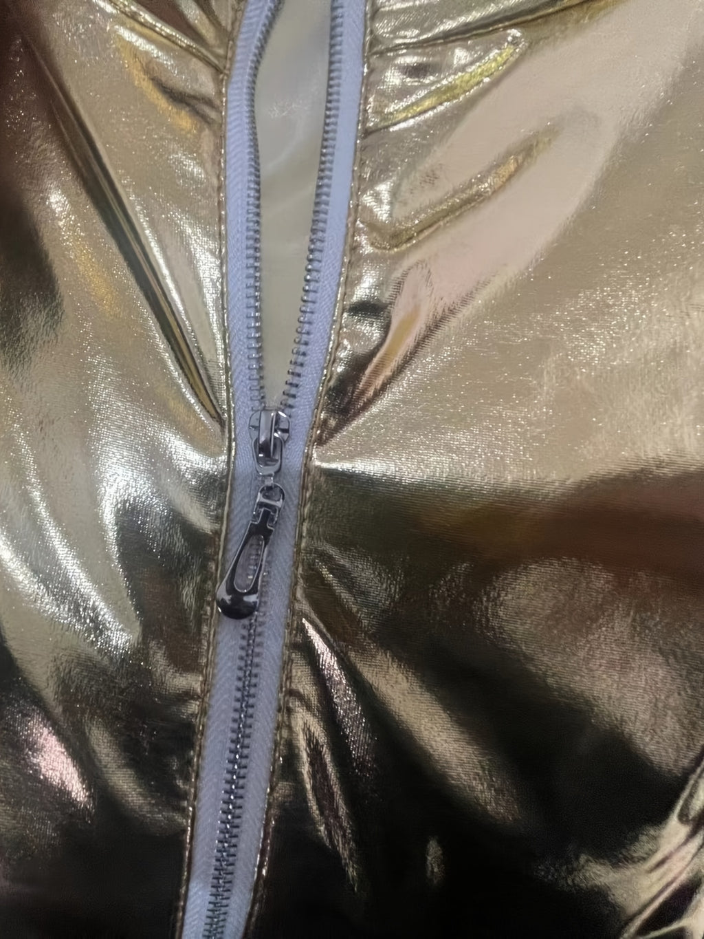 Men'S Stage Performance Fashion Party Gathering Nightclub Style Bronzing Jacket Golden Silvery Purple Jacket