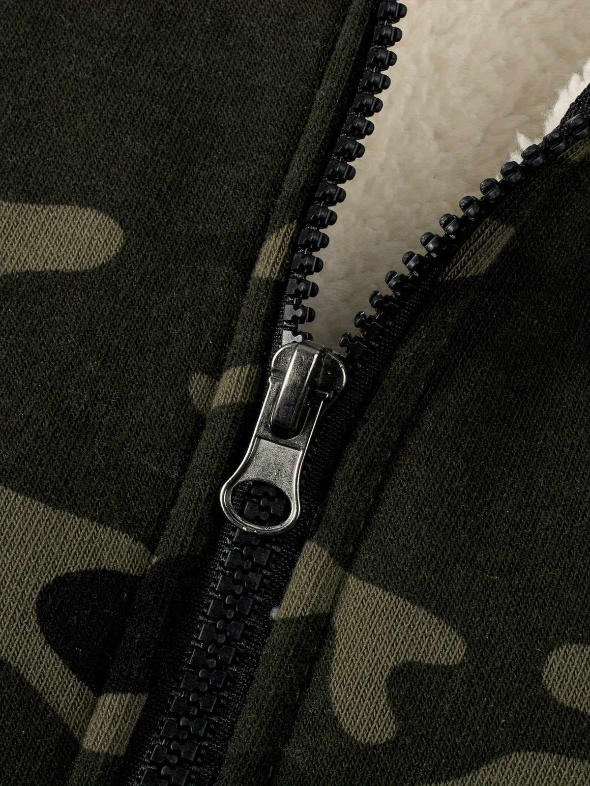 Men'S Composite Fleece Camouflage Winter Warm Fashion Hoodie, Hunting