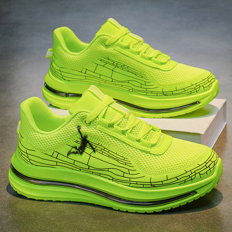 Men'S Stylish And Versatile Outdoor Sports Running Shoes, Featuring a Multi-Color Design Suitable for Basketball And Everyday Commuting