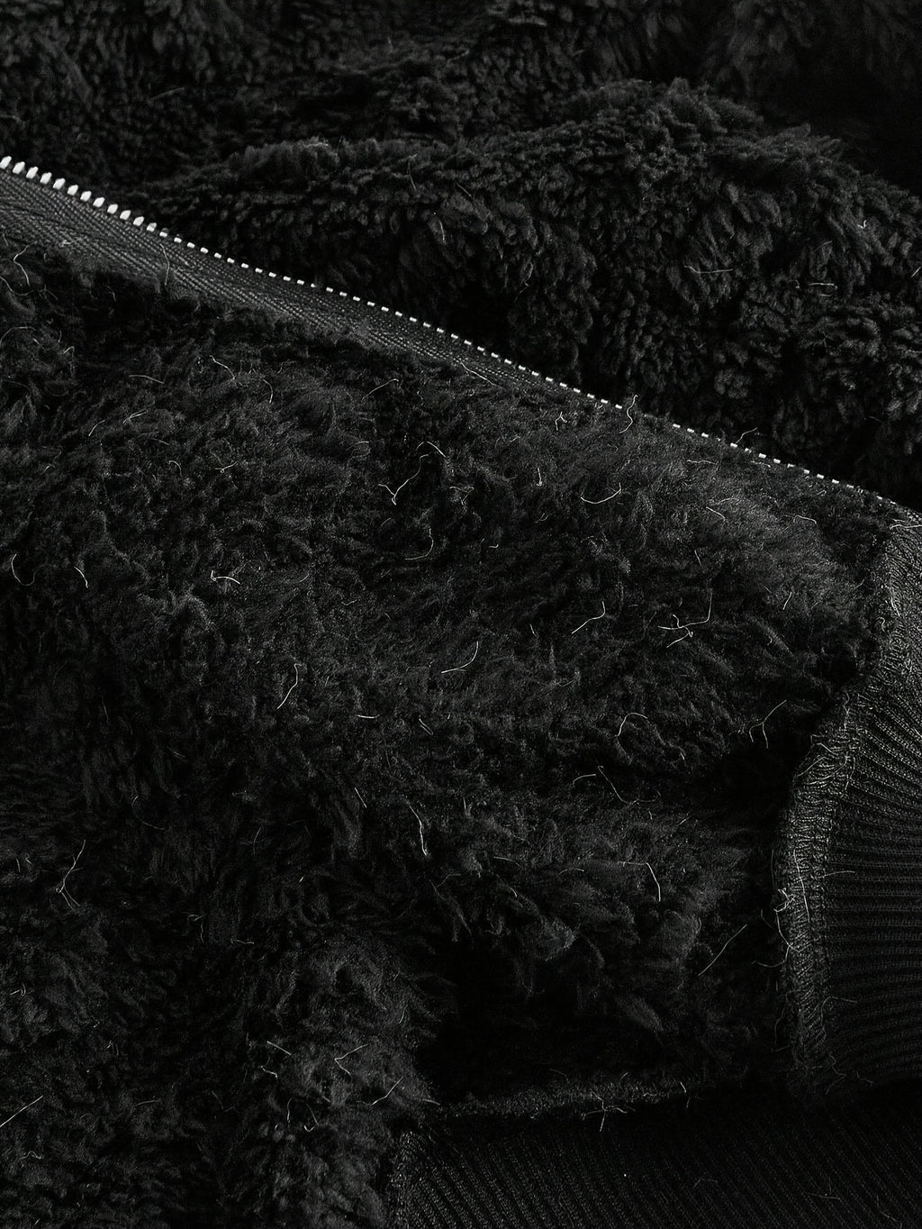 Women's Fashion Zip-Up Short Faux Fur Coat