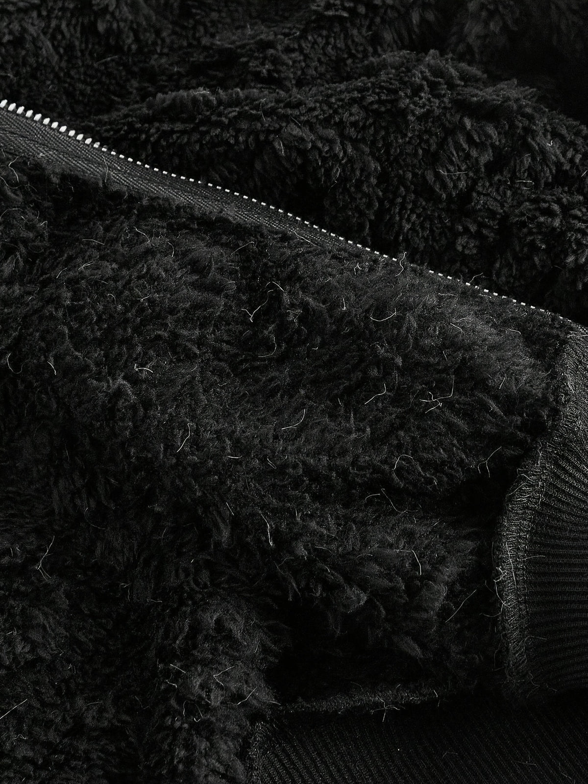 Women's Fashion Zip-Up Short Faux Fur Coat