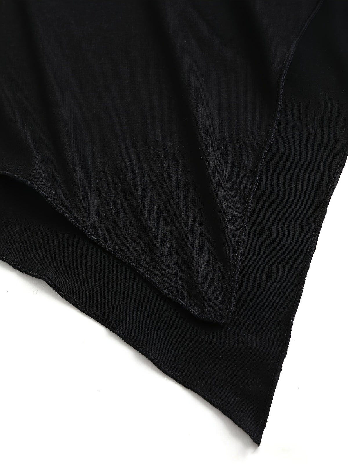 Long-Sleeve Dress with Hood • Square Bottom • Flared Sleeves with Ties