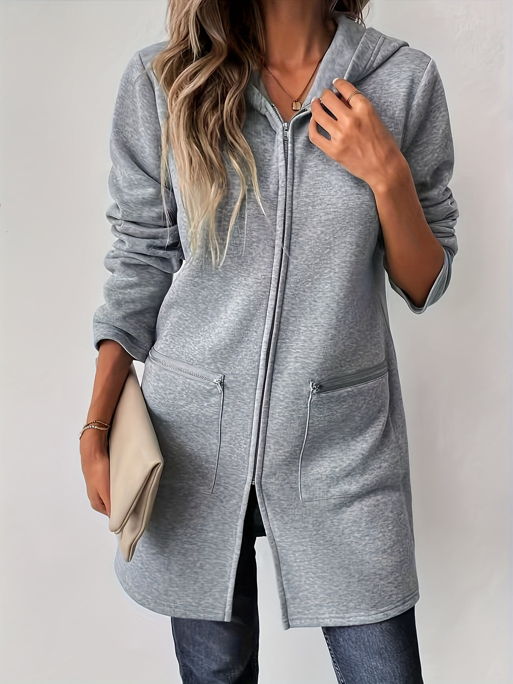 Women's Fashion Zip-Up Jacket