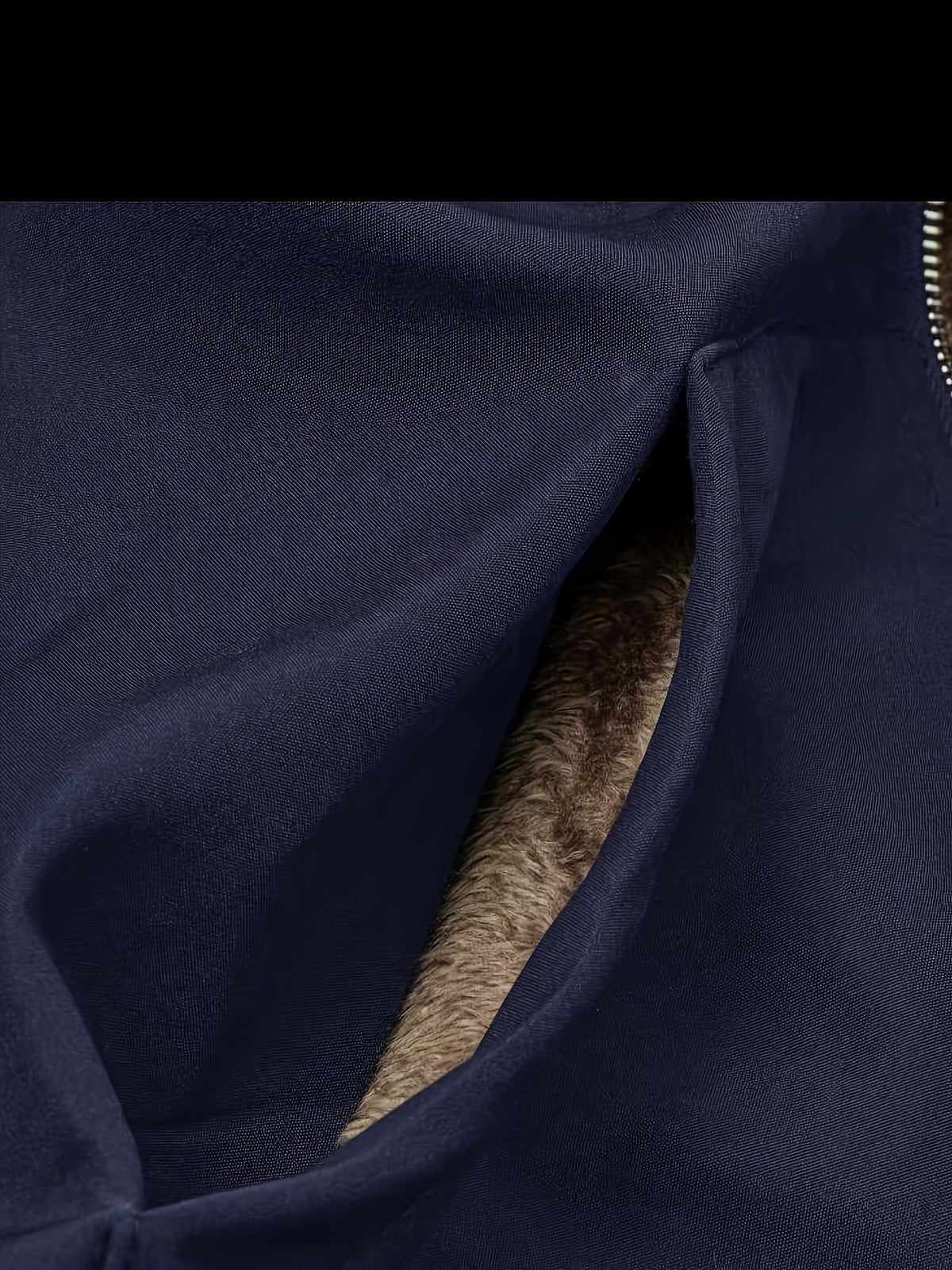 Solid Color Thermal Lined Hooded Jacket for Autumn/Winter Warmth and Casual Wear