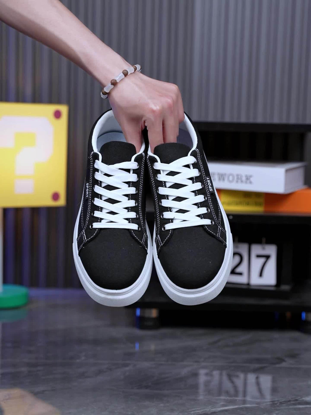 Men'S Canvas Shoes, Student Casual Shoes, Trendy Skateboard Shoes, Versatile Athletic Sneakers