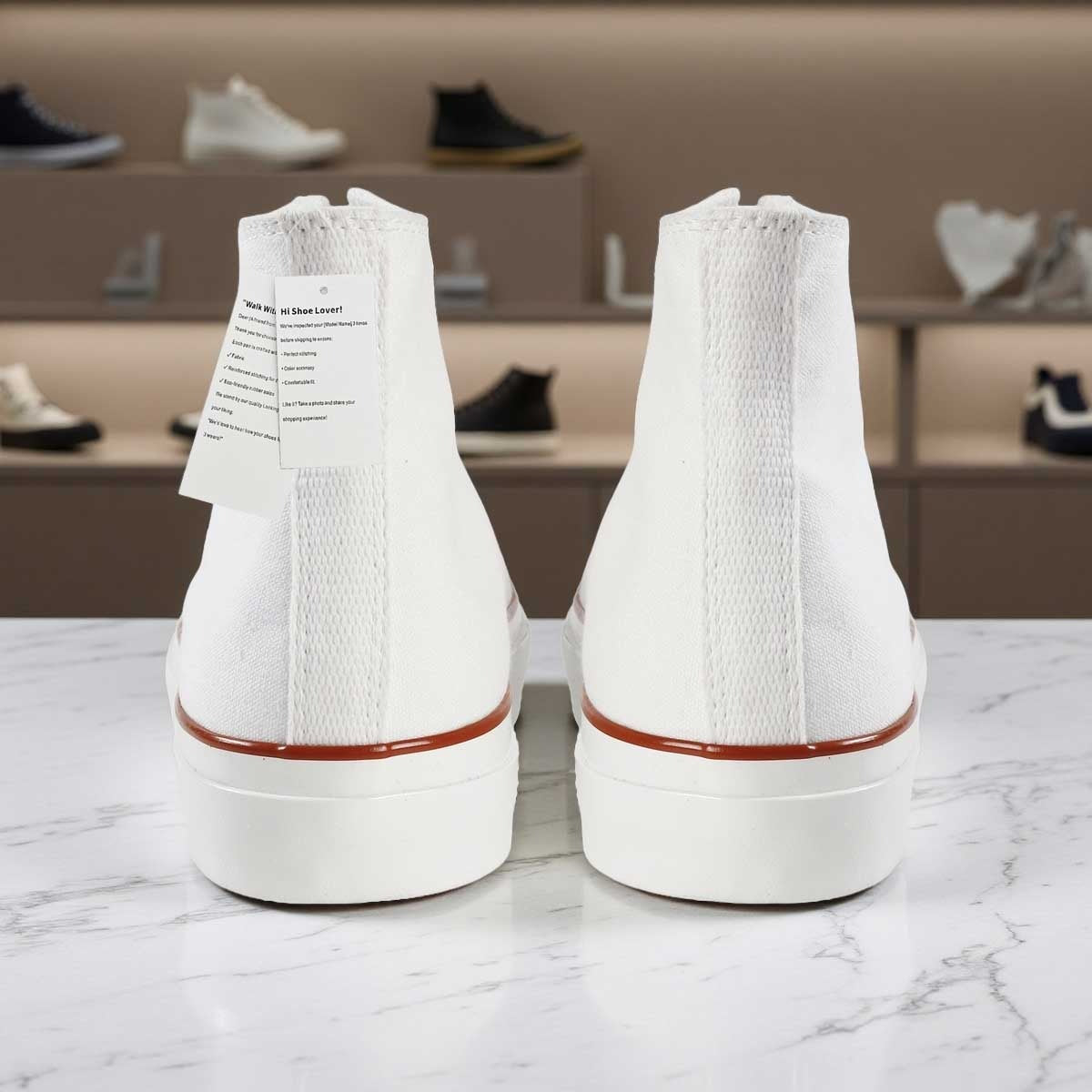 New Arrival with Puerto Rico Flag Print HighTop Canvas Shoe Lace up Non Slip Sports Shoes Non Slip Canvas Shoes Elevator Shoes Non Slip Fashion Sports Flat Shoes Trend Korean Version Recreational Sports for Men and Women Stylish Prints