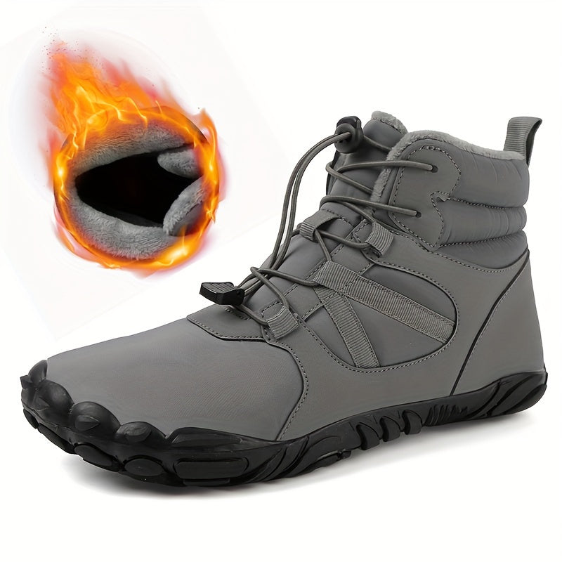 Fleece-Lined Warm Lightweight Comfortable Breathable Anti-Slip Fashion Men Women Snow Boots