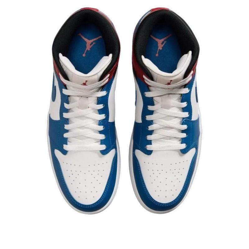 Jordan 1 Mid Team USA Men's DQ8426-406 New Sneakers