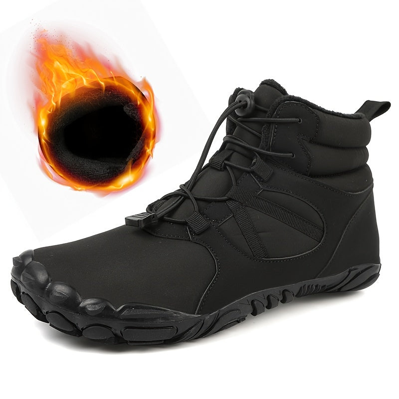 Fleece-Lined Warm Lightweight Comfortable Breathable Anti-Slip Fashion Men Women Snow Boots