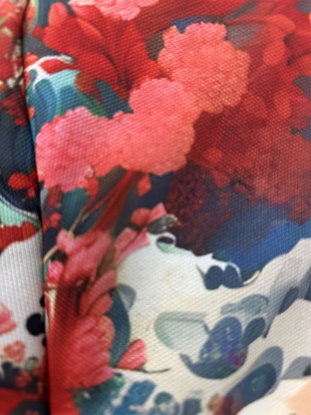 Japanese Art Wave Pattern Printed Fashion Men's Thick Winter Warm Zipper Hooded Coat