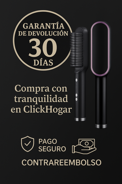 Perie de îndreptat părul Pro-Ion™ [Ediție Salon] — Perfect îndreptat în 5 minute